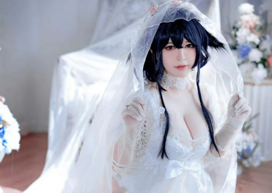 BANBANKO半半子cosplay碧蓝航线·吾妻花嫁图集作品2