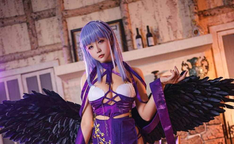 星之迟迟cosplay碧蓝航线·黛朵图集作品，海之优雅的化身2