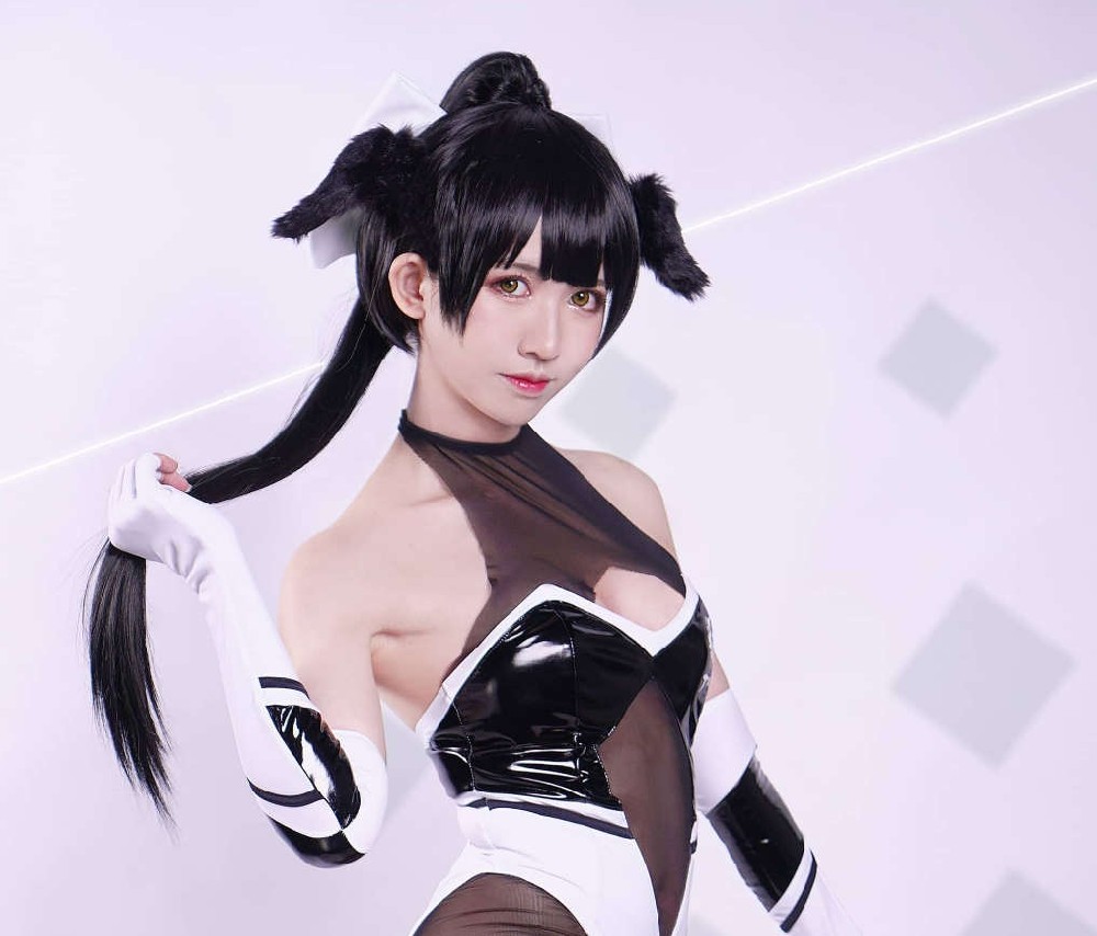 鳗鱼霏儿cosplay兽耳 樱桃之恋精美图集作品，甜蜜时刻与可爱形象