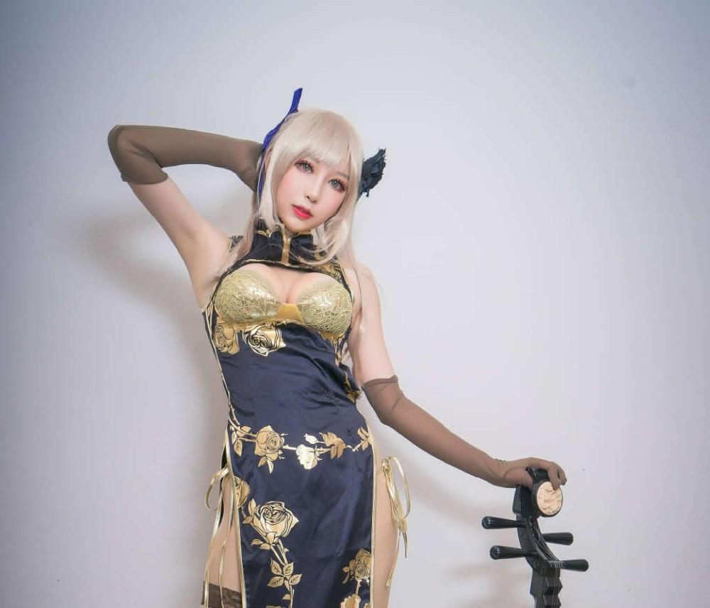 雯粥粥i金莲cosplay图集：古典美女的现代诠释，风情万种