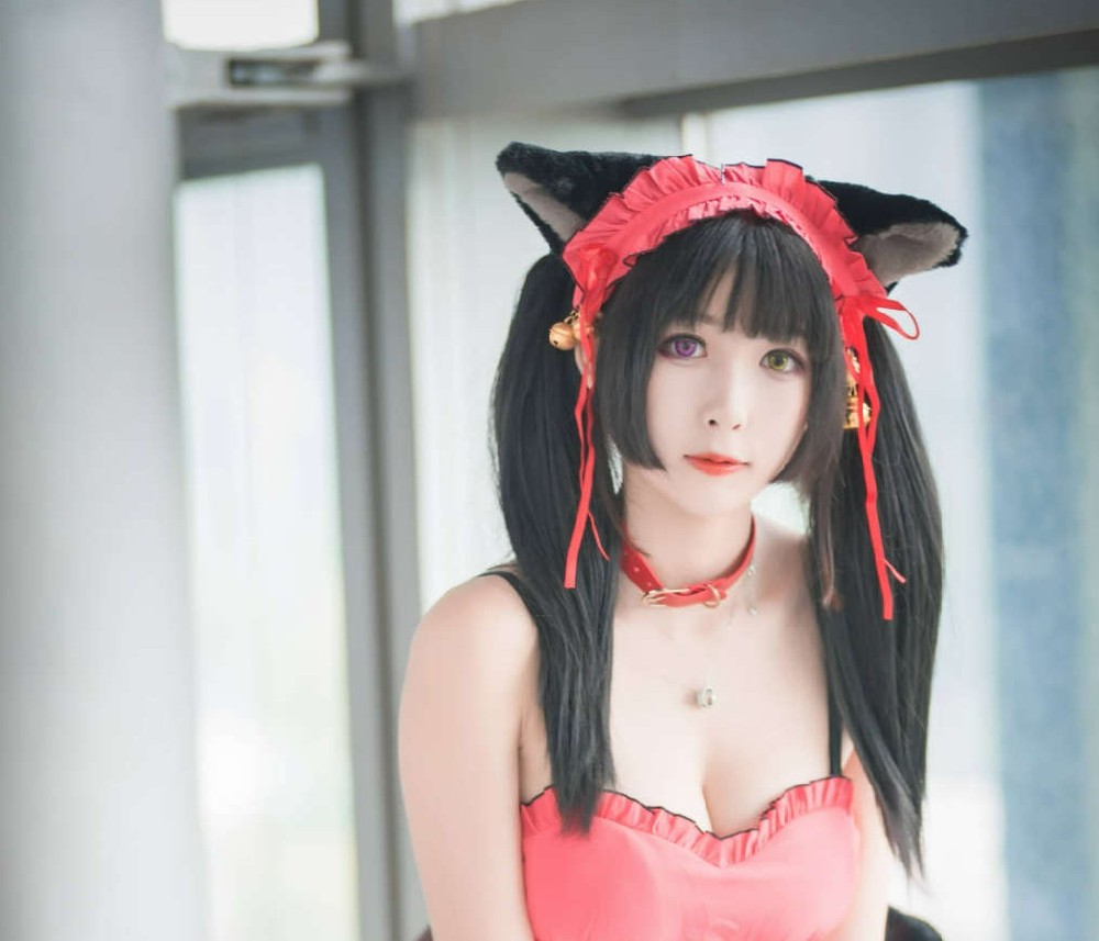 雯粥粥i猫cosplay图集系列：喵星人来袭，萌动你的心弦